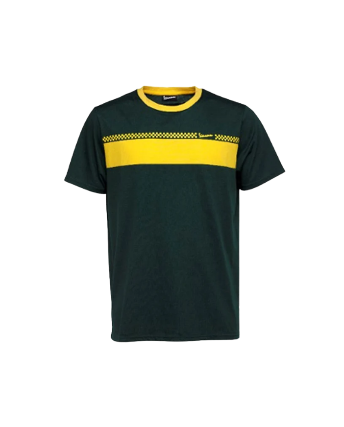 VESPA RACING SIXTIES T-SHIRT GREEN/YELLOW