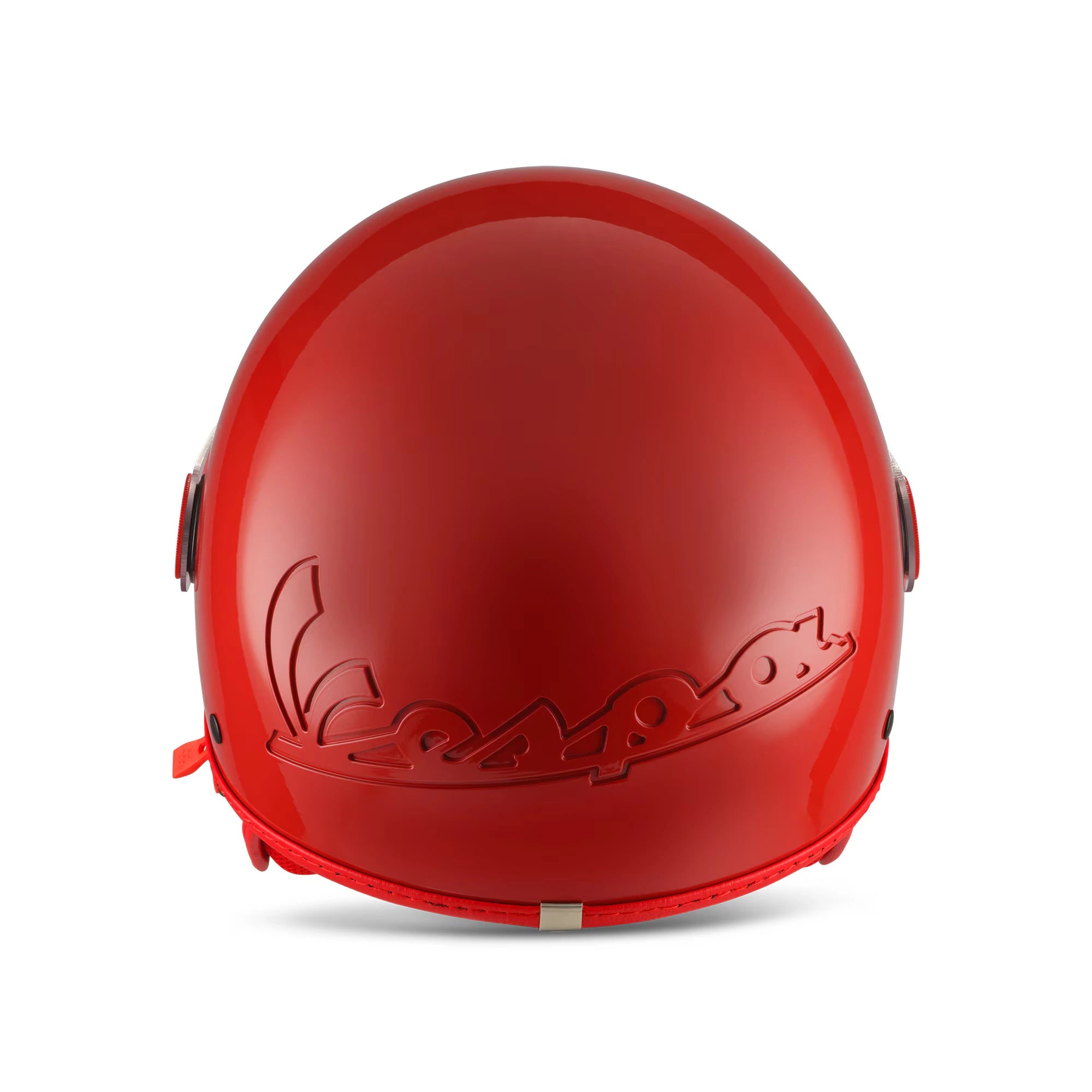 Vespa RED Visor Demi-Jet 4.0 Helmet